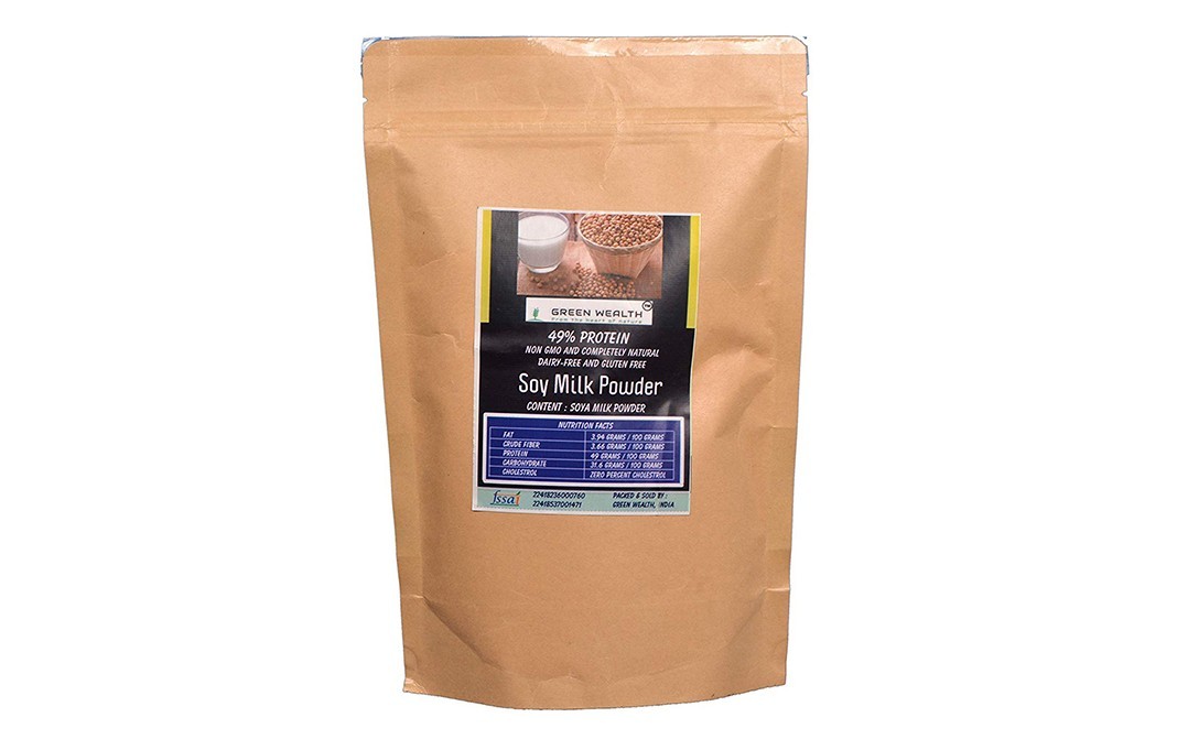 Green Wealth Soy Milk Powder    Pack  400 grams